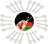 500Pcs 7.5cm/3inch Mini Clear Mini Plastic Spoons Disposable Tasting Spoon Scoops for Dessert Ice Cream Appetizer Cake Spices Food Supply...
