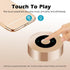 Smart LED Touch Play Bluetooth Speaker Portable Wireless Speakers with HD Sound / 12-Hour Playtime/Bluetooth 5.0 / Micro SD Support, for iPhone/ip...