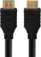 Cmple - HDMI Cable 3FT High Speed HDTV Ultra-HD (UHD) 3D, 4K @60Hz, 18Gbps 28AWG HDMI Cord Audio Return 3 Feet Black...
