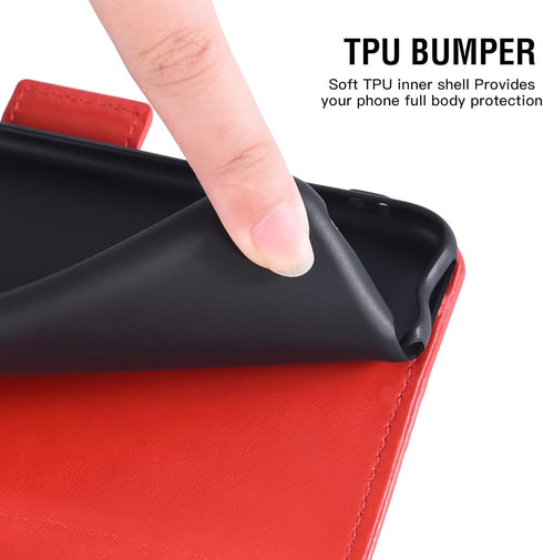 Asuwish Phone Case for Samsung Galaxy A15 5G Wallet Cover with Tempered Glass Screen Protector and Leather Flip Credit Card Holder Stand Lanyard W...