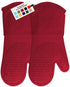 BPA-Free Silicone Oven Mitts Ultra Heat Resistant up to 500°F - Oven Mitts with Thick Cotton Liner - Long Slip Resistant Pot Holders, Flexible Ove...