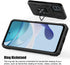 for Moto G 5G 2023 Case, Shockproof Phone Case & Sliding Camera Cover & Ring Holder Kickstand with Screen Protector for Motorola Moto G 5G 2023 (6...