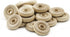 3/4" Mini Wood Wheel (3/16" Hole) - 50 Pack Birch Wheels for Dollhouse Furniture & Model Making - Unfinished Wooden Wheels with Sanded Surface...