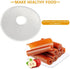 Round Fruit Leather Fruit Roll Up Tray Non stick Round Silicone Dehydrator Sheets Fruit Roll Sheets Food Machine Dryer Roll...