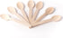 HUJI Eco- Friendly Wooden Spoons - Disposable Wood Cutlery! 50 Spoons 6.1"...