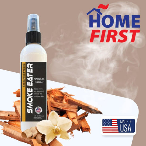 Smoke Eater All Purpose Odor Eliminator - Breaks Down Foul Scents at the Molecular Level - Smoke, Food, Pet and Stale Odor - Ideal For The Home, A...