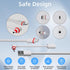 1 Pack - 16Ft/5m Charge Cable with Compatible with Ring Spotlight Camera Plus/Pro USB Plug Power Adapter Type C Charge Cable to Barrel Ring DC Plu...