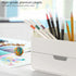 ARTEZA Small Desk Organizer with Drawer – Portable Dresser & Desk Caddy with Desktop Pen Holder – Office Desk Accessories – Lightweight Classroom ...