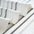 jinchan Multi Grey and White Shower Curtain Ombre Fabric Shower Curtains for Bathroom Modern Striped Shower Curtain Waterproof in Bath 70x72 inche...