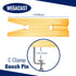 V-Slot C-Clamp Bench Pin Clamp Mount On Table Workbench Jewelers Tool...