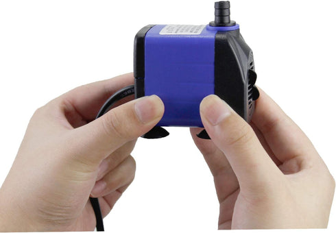 AQUANEAT Fountain Pump, 160 GPH Submersible Water Pump with 3.3 ft Tubing, for Aquarium Fish Tank, Water Table, Waterfall, Hydroponics...