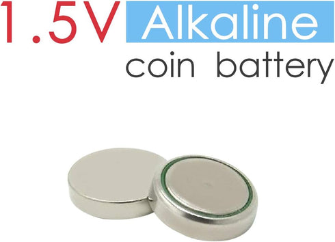 (Total 60 pcs) AG1 AG3 AG4 AG7 AG10 AG13 Alkaline 1.5V Button Cell Battery Single Use Watch Toys Remotes Cameras...