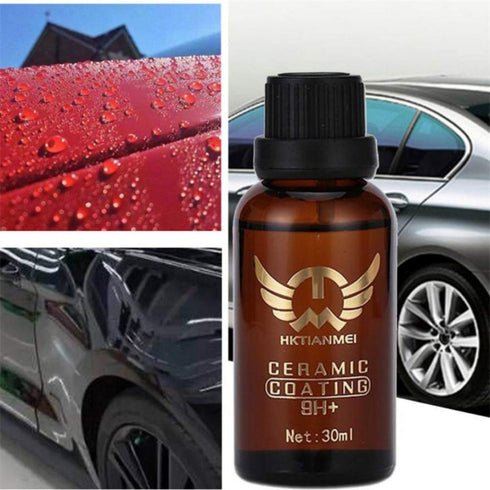9H Hardness Nano, Super Ceramic Coating for Cars,Car Liquid Ceramic Coating kit Hydrophobic Glass Coating Polish-30ML...