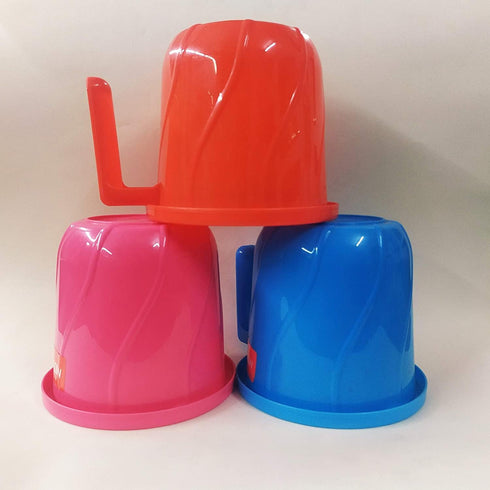Indian Plastic Mugs for Bathroom Bath Accessory 1 X Mug Bathing Mugs Dabba...
