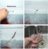Extra Long Pipe Tube Cleaner Fridge Drain Pipe Dredging Tool Flexible Drain Brush Skinny Tube Spiral Cleaning Brush Drinking Straw Cleaner Brush N...