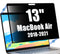 Privacy Screen Protector for MacBook Air 13 Inch (2018-2021, M1) Removable Laptop Privacy Screen Shield Ultra-Thin Design...
