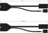 LINKUP - Internal 3.1 10G Gen 2 20-Pin A-Key Male Housed Connector w/USB 2.0 Header to USB 3.0 20-Pin Male Header Extension Cable 10cm...