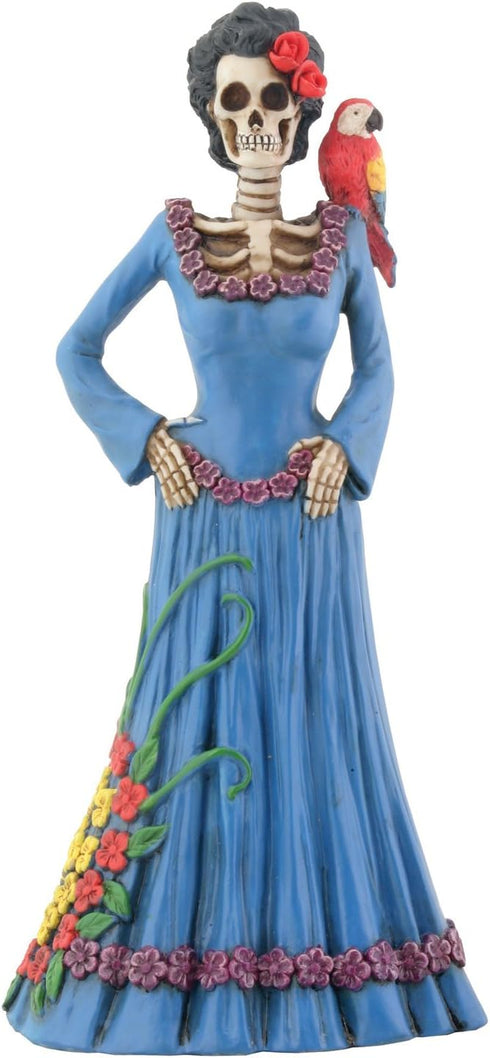 Day of The Dead Dod Blue Lady Figurine...