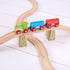 Bigjigs Rail High Level Blocks (Pack of 6) - Other Major Wooden Rail Brands are Compatible...