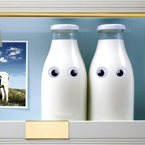 DECORA 500 Pieces 6mm -12mm Black Wiggle Googly Eyes with Self-Adhesive Backs for DIY Crafts Doll Making Sewing Supplies...