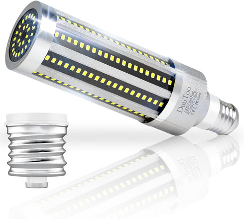 25W LED Corn Llight E26 Bulbs 300Watts Equivalent 4434 Lumens E39 Mogul Base 6000K Daylight Lamp Bulb AC100-277V Large Area Lighting for Storage R...