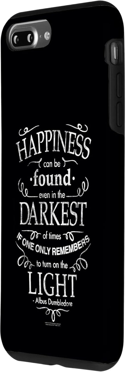 iPhone 7 Plus/8 Plus Harry Potter Happiness Quote Case...