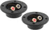 1 Pair 3-Inch Double Binding Round Gold Plate Push Spring Loaded Jacks Speaker Box Terminal Cup...