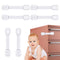 Phantasy ® 6PCS Child Safety Strap Locks Baby Proofing Latches for Drawer Door Fridge Oven Toilet Seat Kitchen Cupboard Appliance Trash Can with A...