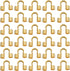 1 Box 600Pcs Wire Guardians Jewelry Wire Guard Loops Brass U Shaped Small Double Holes Gold Thread Wire Protectors for Jewelry Making Necklaces Br...