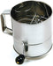 Norpro Polished 3-Cup Stainless Steel Hand Crank Sifter...