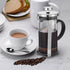 French Press Coffee Maker Carafe Coffee Presser Heat Resistant Glass with 3 Level Filtration System Stainless Steel Brews Coffee and Tea Press 12 ...