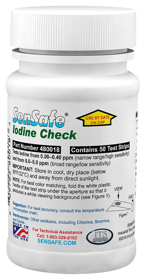 Industrial Test Systems 480018 SenSafe Iodine Test...