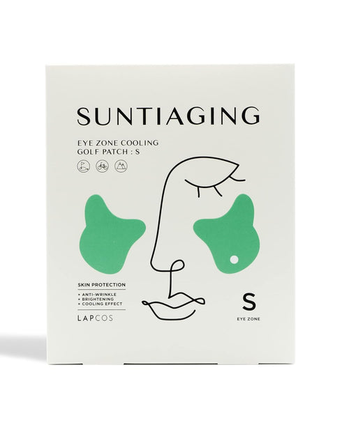 LAPCOS Suntiaging Face Sun Protection Skin Patches, UV Protection with Cooling Effect for Golf & Outdoor Activities, Anti-Aging Shield Protects Ag...