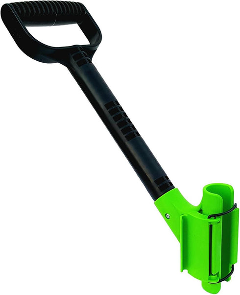 The Rah Handle! A Universal Ergonomic Back Saving Lefty Or Righty, Secondary Handle For Snow Shovels, Rakes, and Other Gardening Or Construction T...
