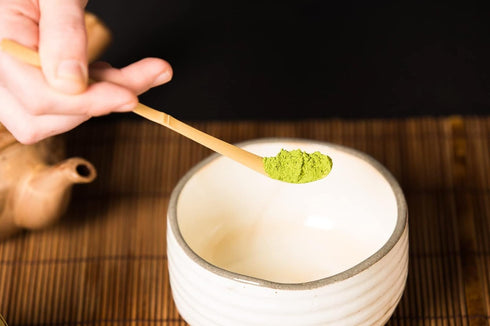 Japanese Chashaku | 2 pcs x Bamboo Matcha Scoop for measuring Matcha green tea powder | Spoon for traditional tea ceremony...