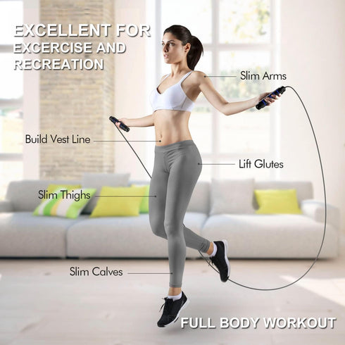 Jump Rope From Only U, Workout, Fitness, Exercise Equipment, Home Gym, Men Women and kids, Health, (Multiple Colors)...