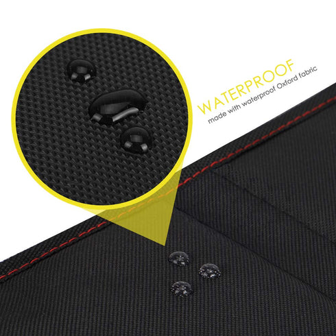 FASITE Car Seat Protector for Baby Child Car Seats - Non-Slip Waterproof Car Seat Cover Pad Protector with Mesh Pockets...