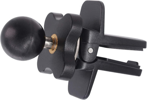 for Garmin Air Vent Mount Holder - 17mm Ball Phone/GPS Vent Mount Base with Silicone Clip & Adjustable Knob for Garmin Nuvi Drive Drivesmart Dezl ...