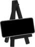 12 Pieces 5 Inch Mini Wood Display Easel, Holder for Small Canvases, Cards, Photos, Notices, etc. (Black)...