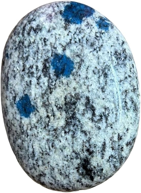 crystalmiracle Crystal K2 Jasper 1.5 Inches Palm Stone Pocket Stone Healing Reiki Feng Shui Gift Wellness Handcrafted...
