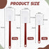 Set of 3 Commercial Silicone Spatulas for Cooking High Heat Resistant Silicone Scraper Commercial Baking Spatula for Kitchen Cooking Utensils, Red...