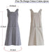 Cotton/Linen Japanese Style Cross Back Aprons Pinafore Dress...