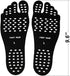 Beach Foot Pads Barefoot Adhesive Invisible Shoes Stick on Foot Pad Stickers Stick on Soles Anti-Slip Waterproof Silicone Unisex Footing Pad for S...