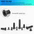 720pcs Laptop Notebook Screws Set,Replacement Computer Screws Kit,M1.4,M1.7,M2,M2.5,M3 countersunk Flat Head Phillips Mini Screw Set for Electroni...
