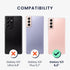 kwmobile Case Compatible with Samsung Galaxy S21 Case - TPU Silicone Phone Cover with Soft Finish - White Matte...