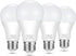 A19 LED Light Bulbs 100 Watt Equivalent, HengBo 6500K Daylight White Light Bulb, 12W 1200 Lumens, Non-Dimmable, E26 Standard Medium Base Super Bri...
