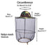 2 pcs Beekeeping apicultura Veil hat bee Keeper Hunting Cap Halloween Costume gnats Insect Bug Mosquito Hats with net mesh...