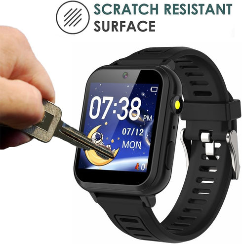 6 Pack Compatible with Phyulls S16 1.54'' Screen Protector Film for Cosjoype S16 1.54 inch Smartwatch Screen Protectors Foils Screen Cover Crystal...