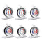 6 Pack Refrigerator Freezer Thermometer, Large Dial Freezer Thermometer, Freezer/Refrigerator/Fridge Temperature Cooler...