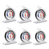 6 Pack Refrigerator Freezer Thermometer, Large Dial Freezer Thermometer, Freezer/Refrigerator/Fridge Temperature Cooler...
